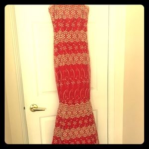 Beautiful fitted long dress